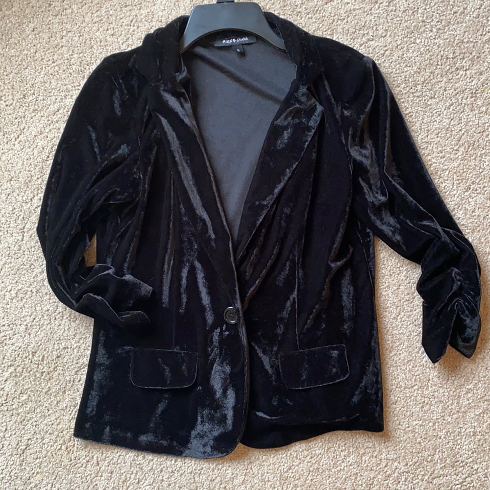 Velvet jacket